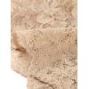 imageAllegra K Womens Elegant 34 Sleeve Sheer Floral Lace Shrug TopKhaki