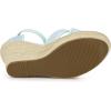 imageAllegra K Womens Espadrilles Lace Wedges Wedge SandalsLight Blue