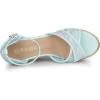 imageAllegra K Womens Espadrilles Lace Wedges Wedge SandalsLight Blue