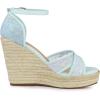 imageAllegra K Womens Espadrilles Lace Wedges Wedge SandalsLight Blue