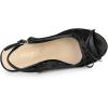 imageAllegra K Womens Lace Platform Wedges Wedge Heel SandalsBlack