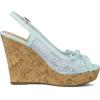 imageAllegra K Womens Lace Platform Wedges Wedge Heel SandalsLight Blue