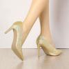 imageAllegra K Womens Party Glitter Stiletto High Heels PumpsGold