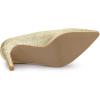 imageAllegra K Womens Party Glitter Stiletto High Heels PumpsGold