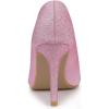 imageAllegra K Womens Party Glitter Stiletto High Heels PumpsPink