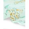 imageAllegra K Womens Summer Dresses 2025 Wrap Ruffle High Low Hem Round Neck Keyhole Back Sleeveless Floral DressLight Green