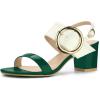 Green White