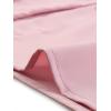 imageAllegra K Office Blouse for Womens Point Collar V Neck Button Down Mesh Sleeve Work ShirtPink
