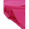 imageAllegra K Womens Vintage Bow Tie Neck Peter Pan Collar Blouse Preppy Chiffon Button Up ShirtHot Pink