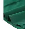imageAllegra K Womens Vintage Peter Pan Collar Shirt Preppy Lacy Trim Long Sleeve BlouseDark Green