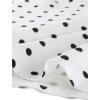 imageAllegra K Womens Vintage Ruffle Neck Chiffon Top Long Sleeve Casual Office BlouseWhite Blackdots