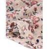 imageAllegra K Floral Dresses for Womens Sleeveless V Neck Sleeveless Smocked Waist Ruffle Mini DressPink