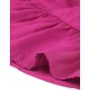 imageAllegra K Summer Boho Dress for Womens Smocked Spaghetti Strap Tie Waist Ruffle Beach Cami DressesFuchsia