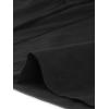 imageAllegra K Womens 2025 Summer Casual Pants Loose High Waist Drawstring Wide Leg Palazzo Trousers with PocketsBlack