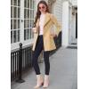 imageAllegra K Womens Elegant Overcoat Notched Shawl Collar Single Breasted Outerwear Winter Long CoatKhaki