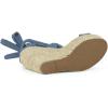 imageAllegra K Womens Espadrilles Platform Sandals Lace Up Open Toe Wedges HeelsHaze Blue