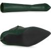 imageAllegra K Womens High Heels Pointed Toe Stiletto Heel Knee High BootsDark Green