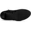 imageAllegra K Womens Low Platform Side Zip Buckle Chunky High Heel Ankle BootiesBlack