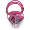 imageAllegra K Womens Low Wedges Clear Heel SandalsHot Pink