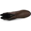 imageAllegra K Womens Mid Calf Memory Round Toe Block Heel Western BootsDark Brown