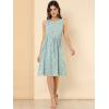 imageAllegra K Womens Midi Floral Dresses Summer Casual Wedding Guest Sleeveless DressLight Purple