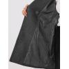 imageAllegra K Womens Notched Lapel Double Breasted Raglan Winter CoatsDark Grey