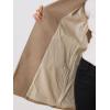 imageAllegra K Womens Notched Lapel Double Breasted Raglan Winter CoatsDark Khaki