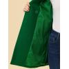 imageAllegra K Womens Notched Lapel Double Breasted Raglan Winter CoatsGrass Green