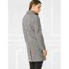 imageAllegra K Womens Notched Lapel Double Breasted Raglan Winter CoatsGrey