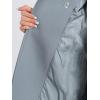 imageAllegra K Womens Notched Lapel Double Breasted Raglan Winter CoatsGrey Blue