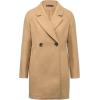 imageAllegra K Womens Notched Lapel Double Breasted Raglan Winter CoatsKhaki