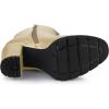 imageAllegra K Womens Platform Front Zip Chunky Heel Ankle BootsGold