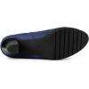 imageAllegra K Womens Pointed Toe Block Heel Ankle Chelsea BootsDark Blue