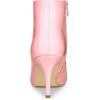 imageAllegra K Womens Pointed Toe Stiletto Heel Ankle Heeled BootsBaby Pink