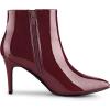 imageAllegra K Womens Pointed Toe Stiletto Heel Ankle Heeled BootsBurgundy