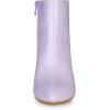 imageAllegra K Womens Pointed Toe Stiletto Heel Ankle Heeled BootsLight Purple