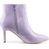 imageAllegra K Womens Pointed Toe Stiletto Heel Ankle Heeled BootsLight Purple