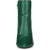 imageAllegra K Womens Printed Pointed Toe Chunky Heels Ankle BootsDark Green
