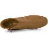 imageAllegra K Womens Side Zip Chunky Heels Ankle BootsBrown