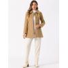imageAllegra K Womens Single Breasted Turndown Collar Overcoat Vintage Winter Dress Coat with PocketsKhaki