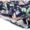 imageAllegra K Womens Summer Beach Shorts Casual Elastic Waist Floral ShortsDark Blue