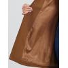 imageAllegra K Womens Trench Coats Single Breasted Long Outerwear Winter CoatDark Brown