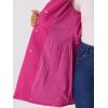 imageAllegra K Womens Trench Coats Single Breasted Long Outerwear Winter CoatHot Pink