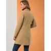 imageAllegra K Womens Trench Coats Single Breasted Long Outerwear Winter CoatKhaki