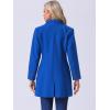 imageAllegra K Womens Trench Coats Single Breasted Long Outerwear Winter CoatRoyal Blue