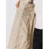 imageAllegra K Womens Winter Classic Outwear Overcoat with Pockets Single Breasted Pea CoatBeige