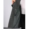 imageAllegra K Womens Winter Coat Elegant Notched Lapel Double Breasted Trench CoatDark Grey