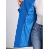 imageAllegra K Womens Winter Coat Elegant Notched Lapel Double Breasted Trench CoatSea Blue