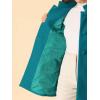 imageAllegra K Womens Winter Overcoat MidLong Stand Collar Single Breasted Coat OuterwearLake Blue