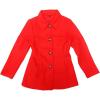 imageAllegra K Womens Work Office Winter Overcoat Single Breasted Point Collar Pea CoatBright Red